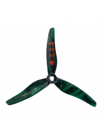 2 Pairs Gemfan Christmas Prop Hurrican 51433 5.1 Inch 3-Blade Xmas Propeller M5 Hole for Freestyle RC Drone FPV Racing