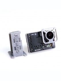 TPU Naked GoPro6/7 Mount/360Go Camera Mount for Flywoo Explorer LR 4Inch RC Drone