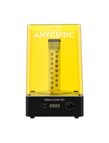 Anycubic® Wash and Cure Plus Dual Purpose Machine 3-in-1 Basket Cleaning Hanging Cleaning 360° Curing for SLA 3D Printers