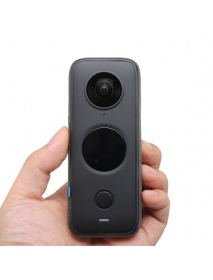 Insta360 ONE X2 VR Camera 5.7K HD Panoramic Dual Lens H.265 Encoding 4-MIC Audio IPX8 Waterproof FlowState Stabilization for FPV