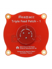 Realacc Triple Feed Patch-1 5.8GHz 9.4dBi Directional Circular Polarized FPV Pagoda Antenna for Fatshark DJI Eachine Goggles