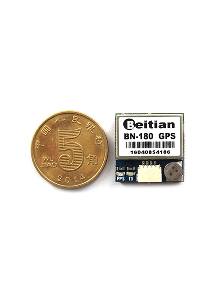 Beitian Smallest Mini Dual GLONASS+GPS BN-180 Micro Double GPS Antenna Module UART TTL For CC3D F3 RC Drone Airplane