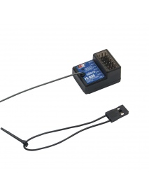 FlySky FS-BS6 2.4GHz 6CH AFHDS 2A RC Receiver PWM Output with Gyroscope Function for RC Car Boat