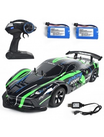 1:10 2.4G 4WD Racing Car High Speed Off Road RC Car Lamplight 25KM/h For RC Vehicles Model Multi Batteries