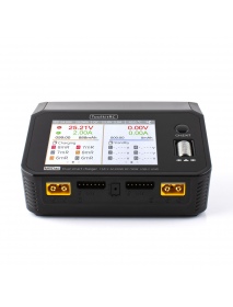 ToolkitRC M6DAC AC 200W DC 700W 15A*2 USB-C 65W QC3.0 Dual Channel Smart Lipo Battery Charger Discharger for 1-6S Lipo Battery