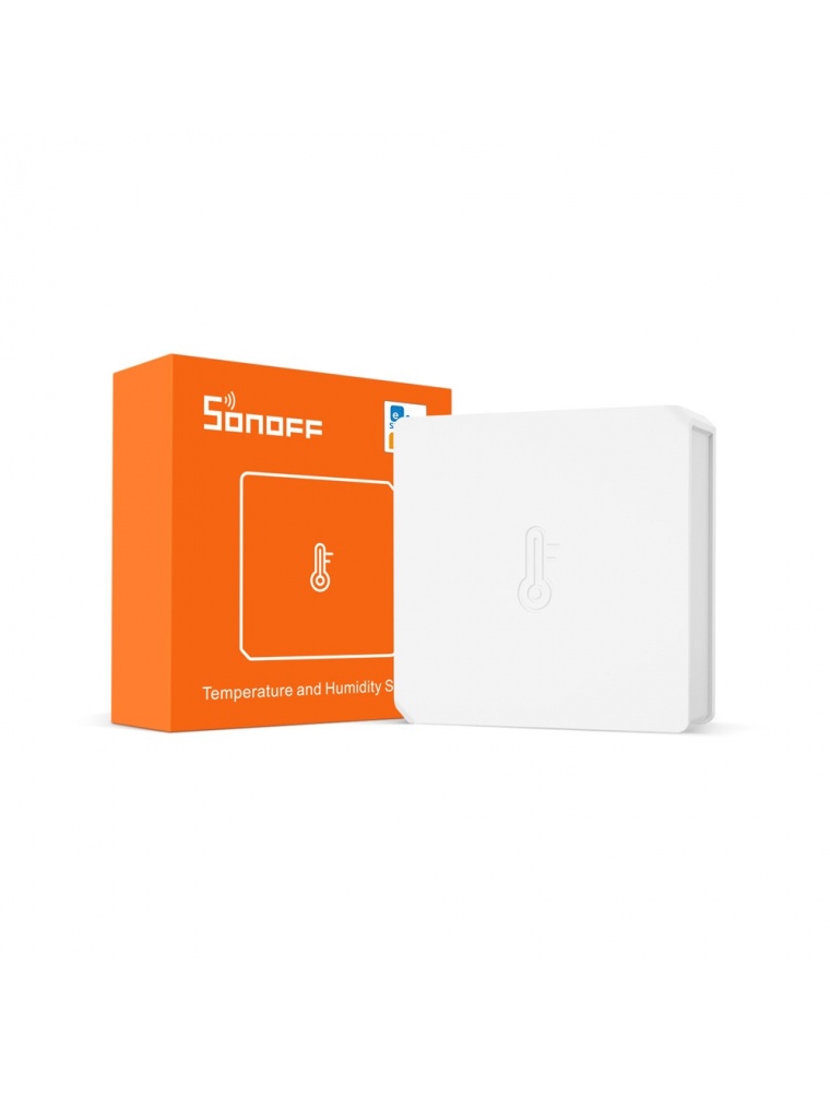 SONOFF SNZB-02 - ZB Temperature And Humidity Sensor Work with SONOFF ZBBridge Real-time Data Check Via eWeLink APP