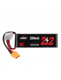 URUAV 18.5V 2200mAh 80C 5S LiPo Battery XT60 Plug for RC Drone