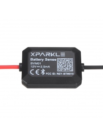 XPARKLE BVM01 Battery Sense Car Battery Health Monitor With Bluetooth Phone APP Display for Car Parts